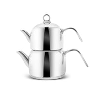 Karaca Urban Theepot Set 1,9 L | RVS Zilver