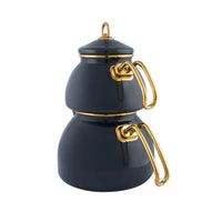 Karaca Retro emaille theepot –