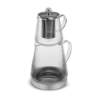 Karaca Keops glazen theepot (1,5L+0,45L)