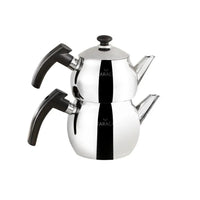 Karaca Adelya mini metalen theepot – zwart