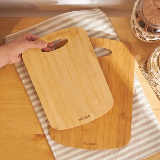 Karaca Defne bamboe snijplanken set | 2 stuks