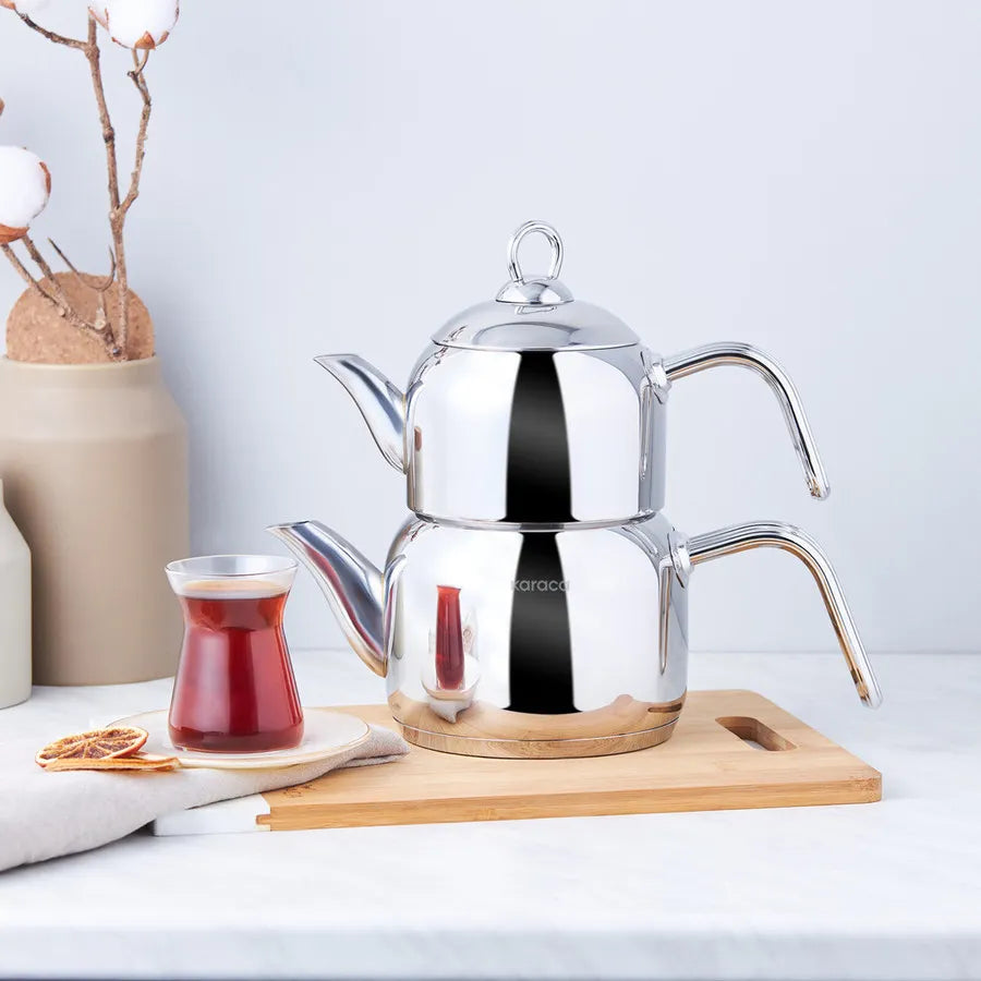 Karaca Urban mini metalen theepot set