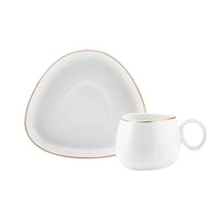 Karaca Tribe 12-delige koffiekopjes set voor 6 personen | 90 ml