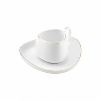 Karaca Tribe 12-delige koffiekopjes set voor 6 personen | 90 ml