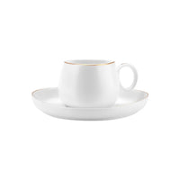 Karaca Tribe 12-delige koffiekopjes set voor 6 personen | 90 ml