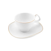 Karaca Middle 12-delig koffiekopjess set voor 6 personen | 90 ml