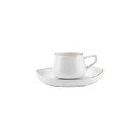 Karaca Hole 12-delige koffiekopjes set voor 6 personen | 90 ml