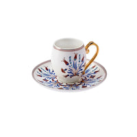 Karaca Finike 12-delig koffiekopjes set voor 6 personen | 90 ml
