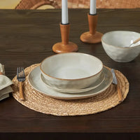 Karaca Aria Beige Reactive 24-delig serviesset voor 6 personen
