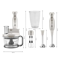 Karaca Pro-Multimax foodprocessor | 2000W | Iconic beige