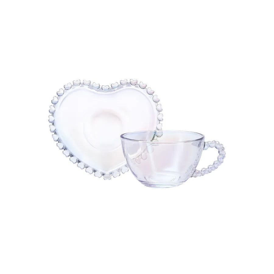 Karaca Rory glazen theekop set voor 1 persoon | 200 ml