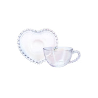 Karaca Rory glazen theekop set voor 1 persoon | 200 ml