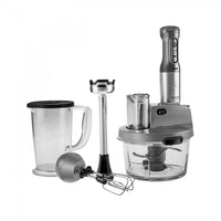 Karaca Mastermaid ProSteel Glazen Keukenrobot 8-in-1 | 2500W | Galaxy Grey 