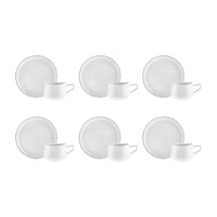 Karaca Hole 12-delige theekopjesset voor 6 personen | 200 ml