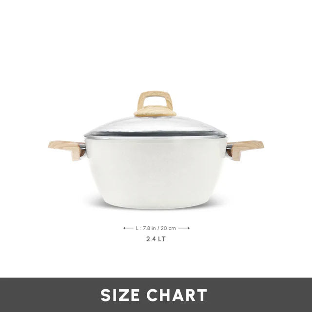 Karaca Swiss Crystal kookpan met deksel