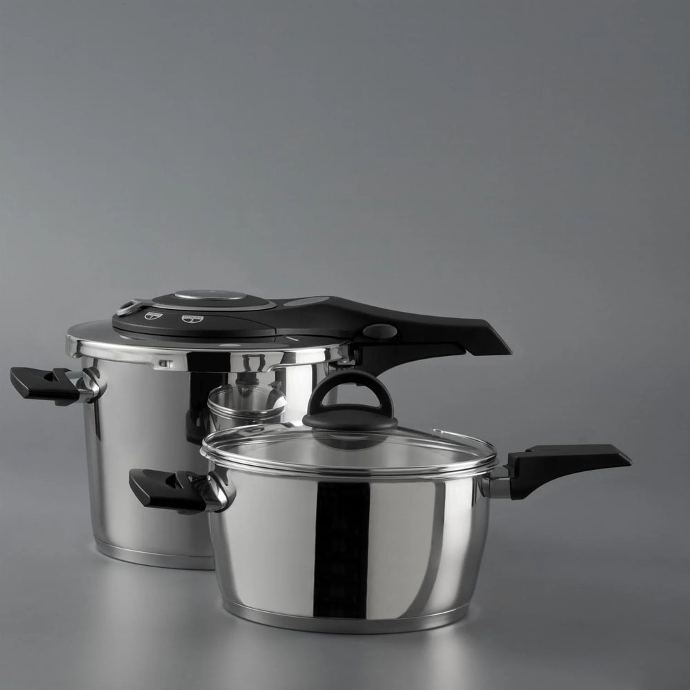 Jumbo ProCook snelkookpan set 4 + 6 liter – Premium RVS 18/10