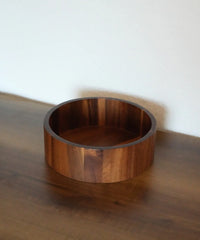 Acacia Flat Bowl – Ronde Houten Serveerschaal