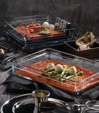 Pasabahce Borcam premium glazen ovenschaal XL – 37 cm