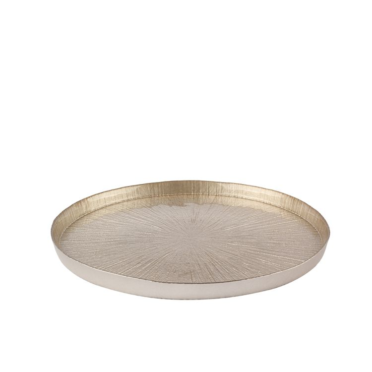 Bricard Rexy bord | 1 stuk | 28 cm | champagne