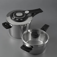 Jumbo ProCook snelkookpan set 4 + 6 liter – Premium RVS 18/10