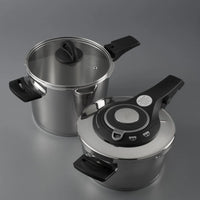 Jumbo ProCook snelkookpan set 4 + 6 liter – Premium RVS 18/10