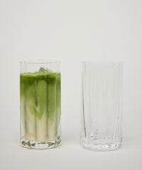 Luno drinkglas in bloemen design | 2 stuks | 450 ml