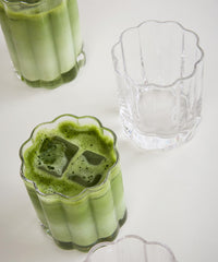 Luno drinkglas in bloemen design | 2 stuks | 220 ml