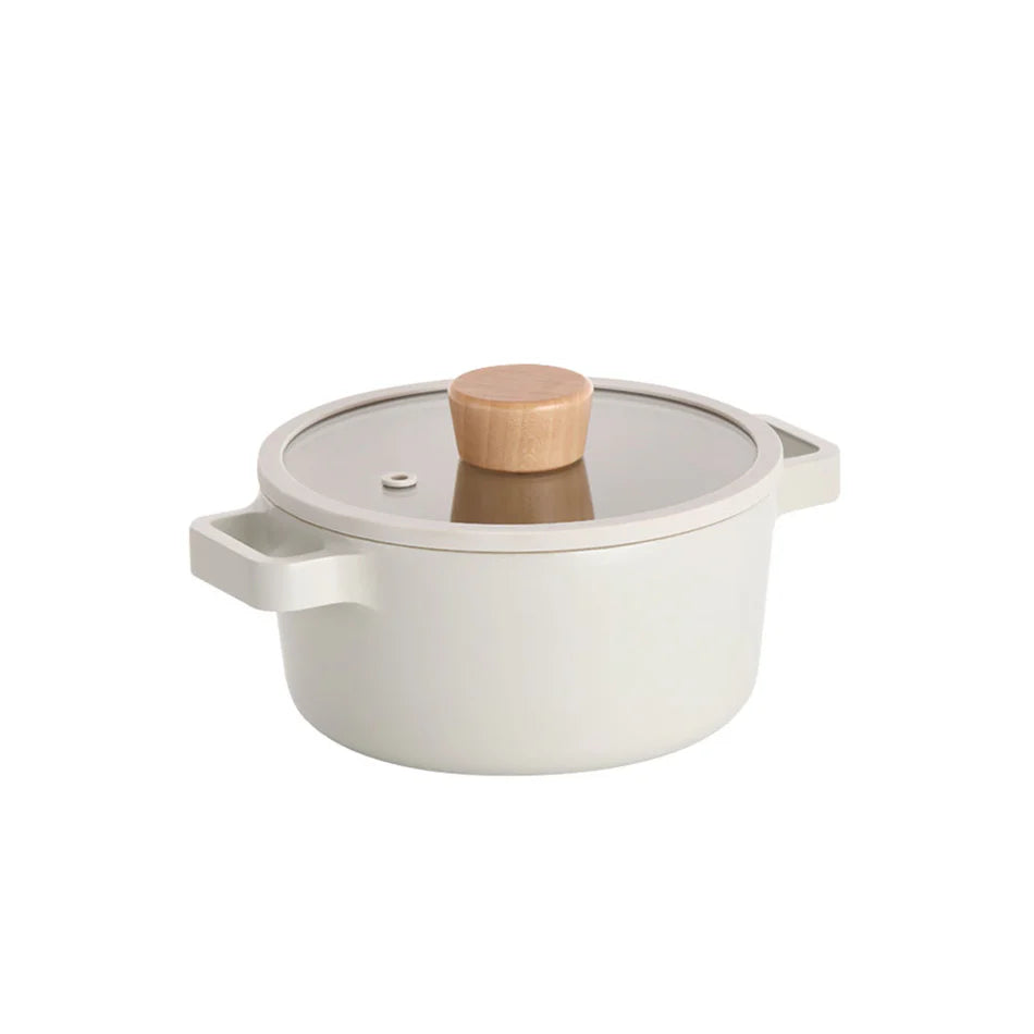 Neoflam FIKA kookpan 18 cm – 1,5 L | Crème