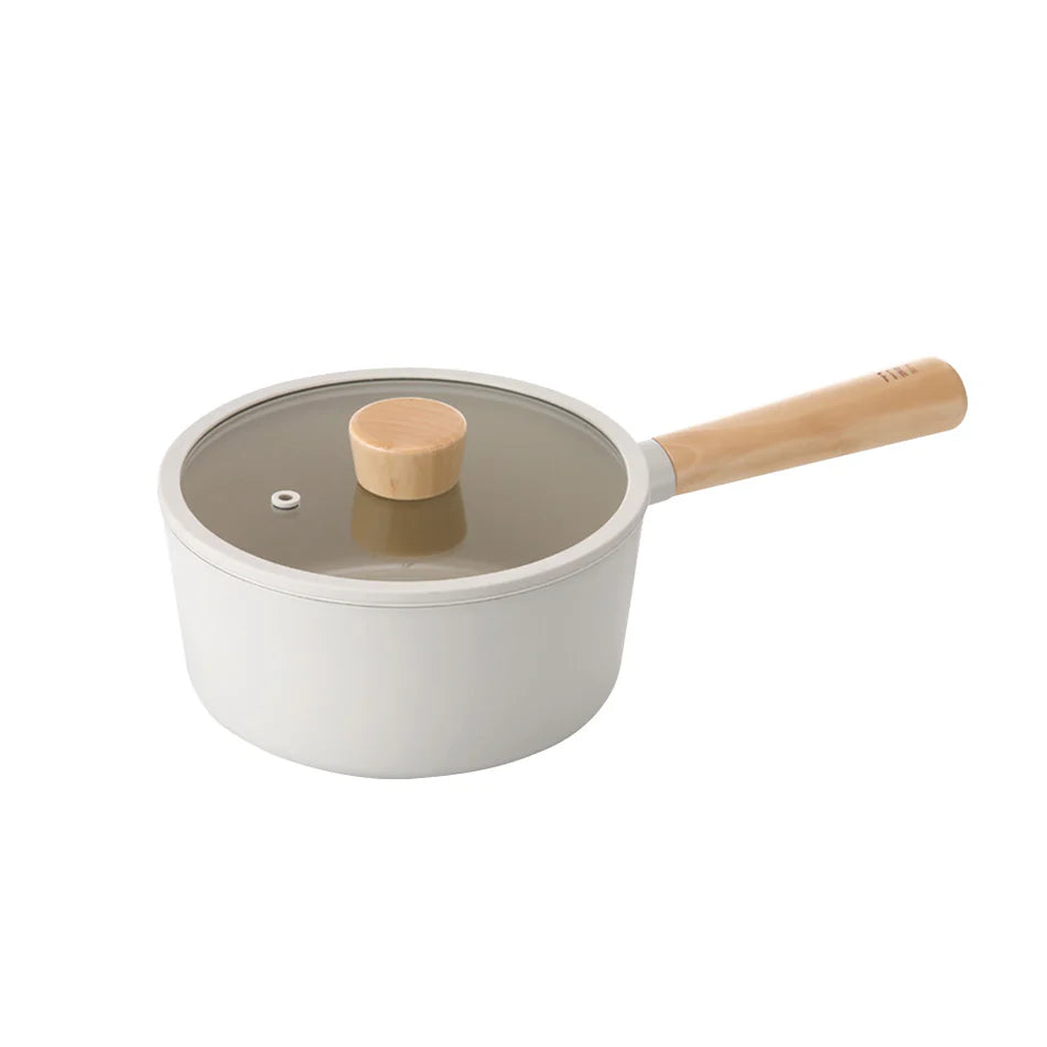 Neoflam FIKA steelpan 18 cm – 1,6 L | Crème