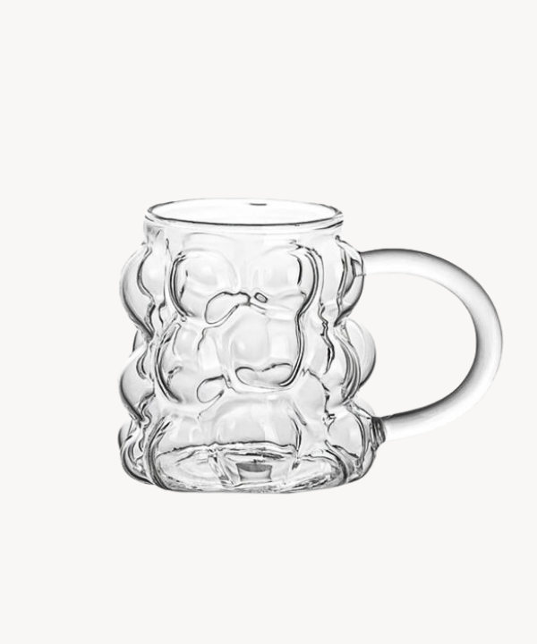 Glazen mok in druivenvorm | 2 stuks | 350 ml