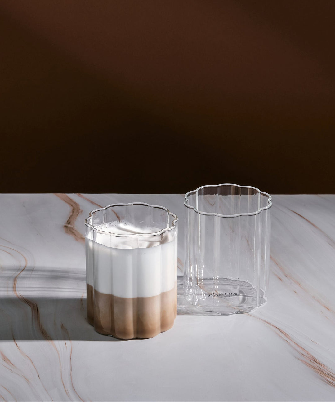 Flora borosilicaat drinkglas | 2 stuks | 250 ml