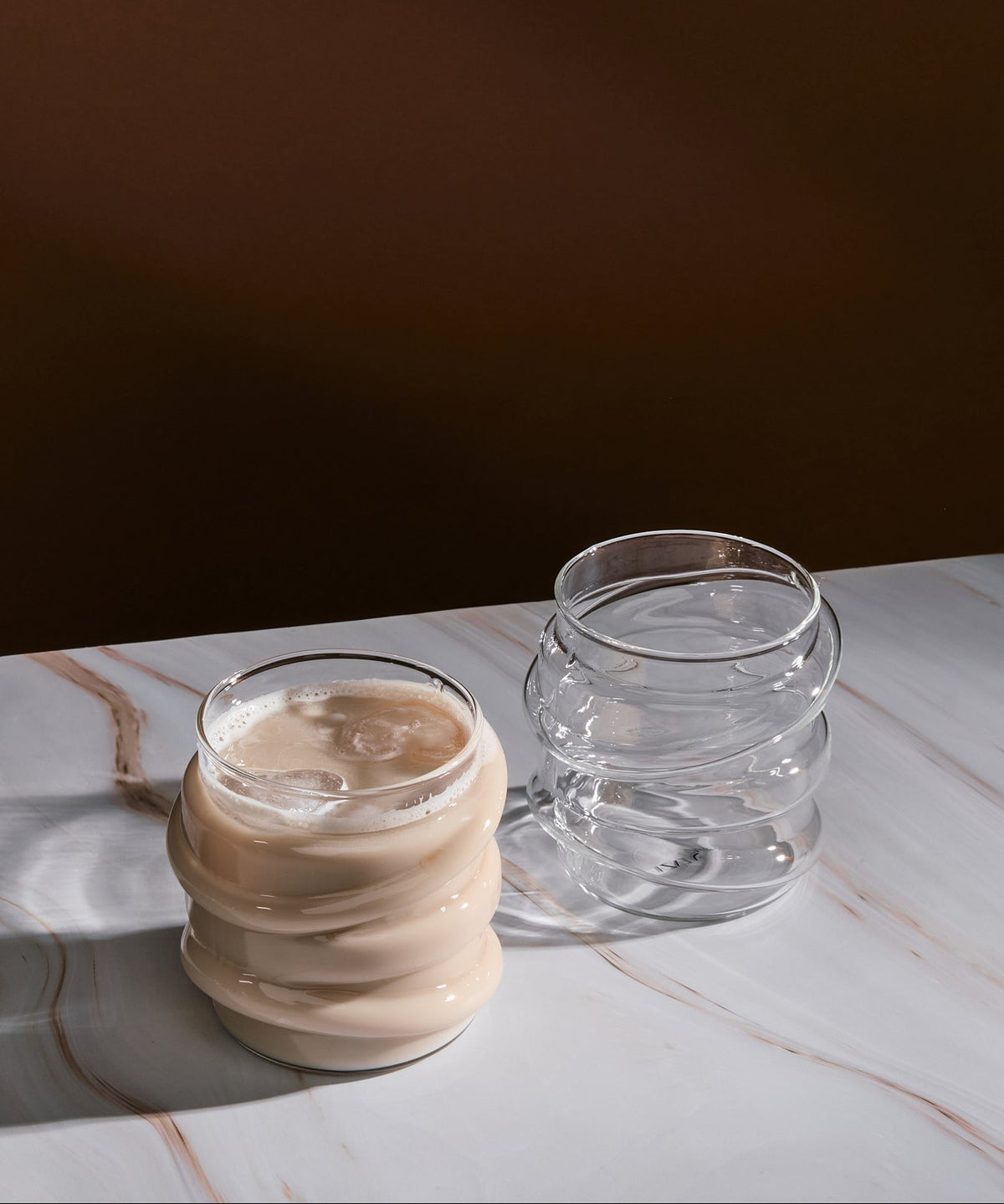 Swirl borosilicaatglas | 2 stuks | 420 ml
