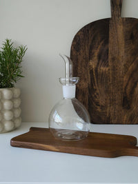 Borosilicaat glazen olie-en-azijnstel