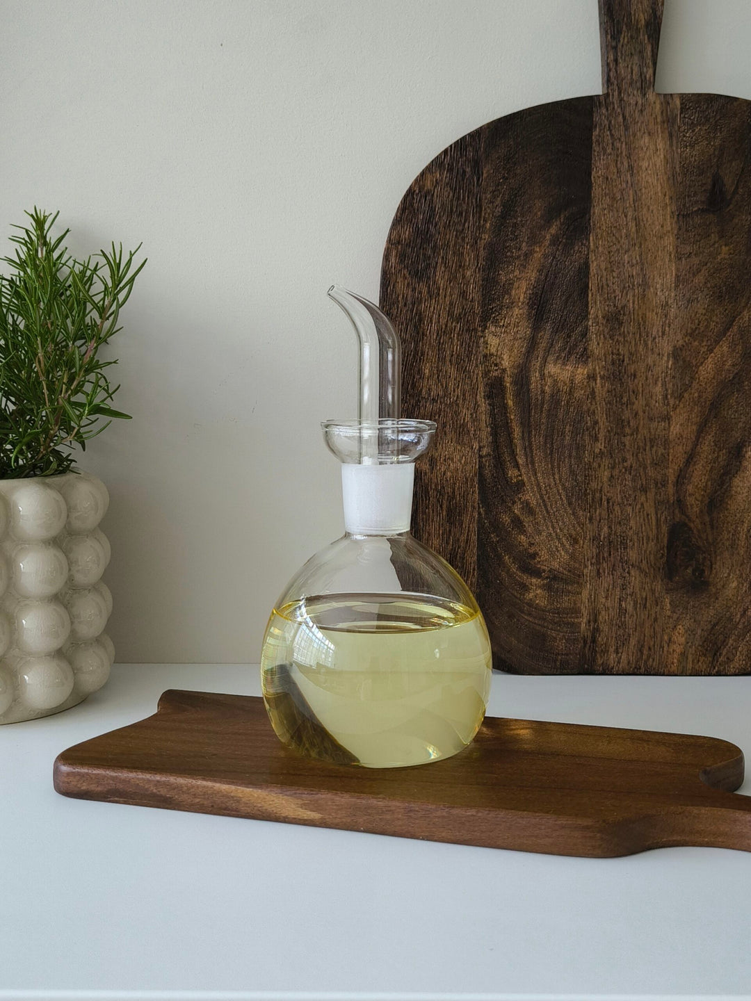 Borosilicaat glazen olie-en-azijnstel