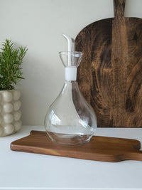 Borosilicaat glazen olie-en-azijnstel