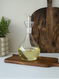 Borosilicaat glazen olie-en-azijnstel