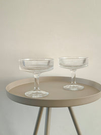 Ripple champagne glazen | 6 stuks | 220 ml