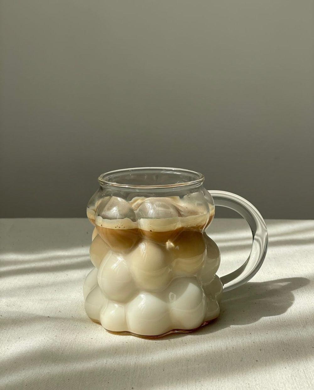 Glazen mok in druivenvorm | 2 stuks | 350 ml