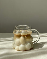 Glazen mok in druivenvorm | 2 stuks | 350 ml