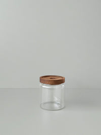 Voorraadpot met acacia deksel