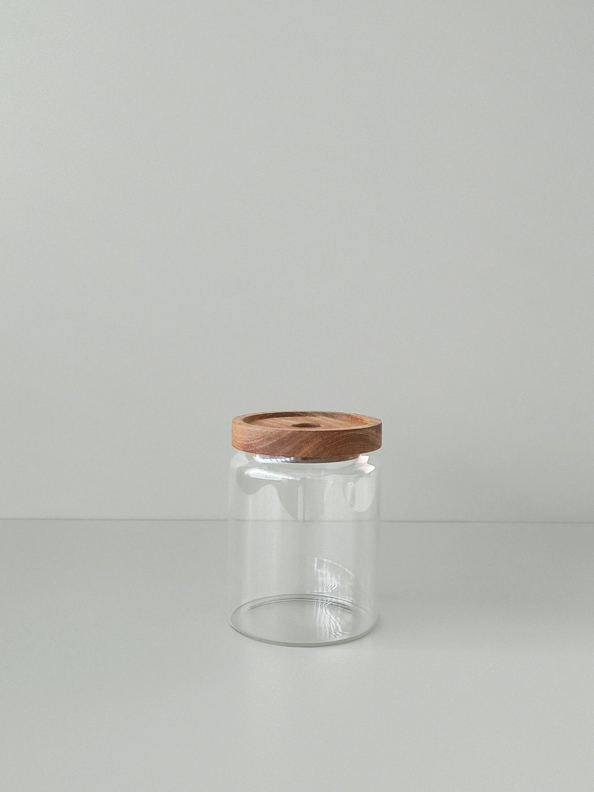 Voorraadpot met acacia deksel