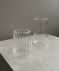 Luana stripe drinkglazen | 2 stuks | 350 ml