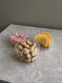 Luana snackschalen | borosilicaatglas | 3 stuks