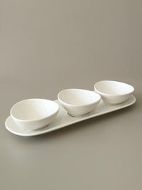Ayda aperitief set | wit | 4-delig
