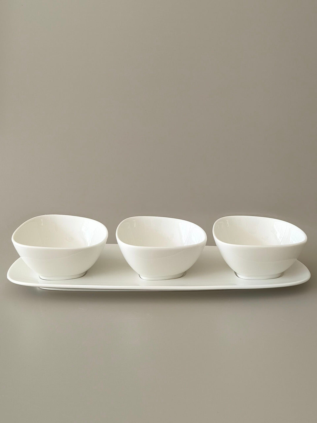 Tina aperitief set | wit | 4-delig