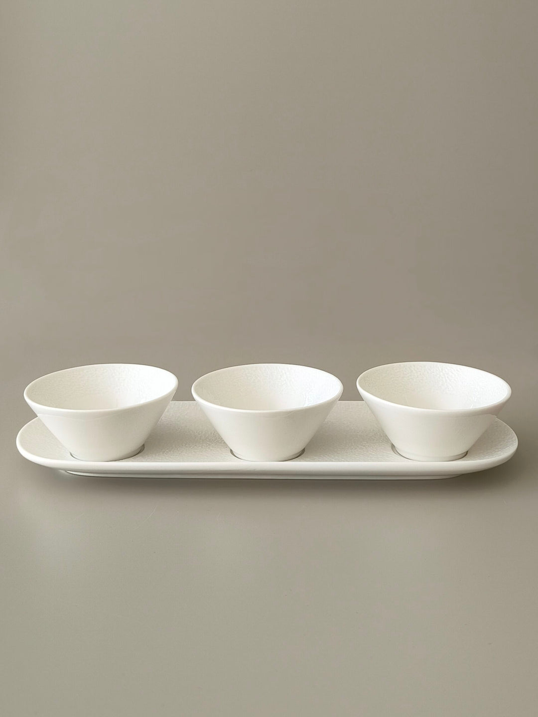 Sara aperitief set | wit | 4-delig