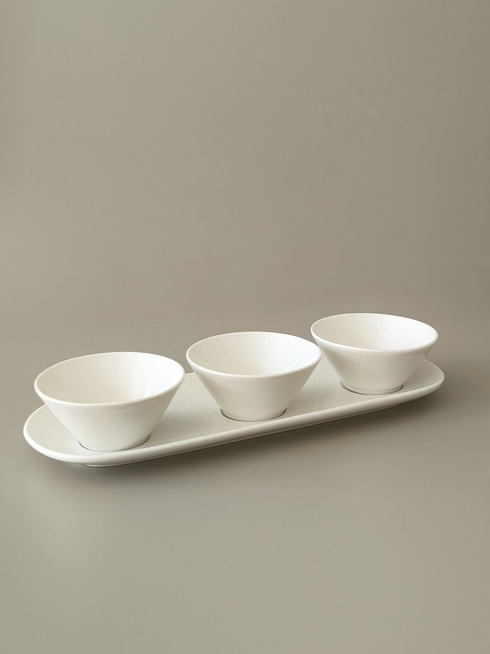 Sara aperitief set | wit | 4-delig