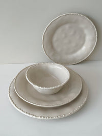 Piraye 24-delige serviesset voor 6 personen | Beige