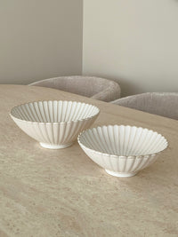 Bloomy Lotus saladeschaal | 2 stuks | 21-25 cm