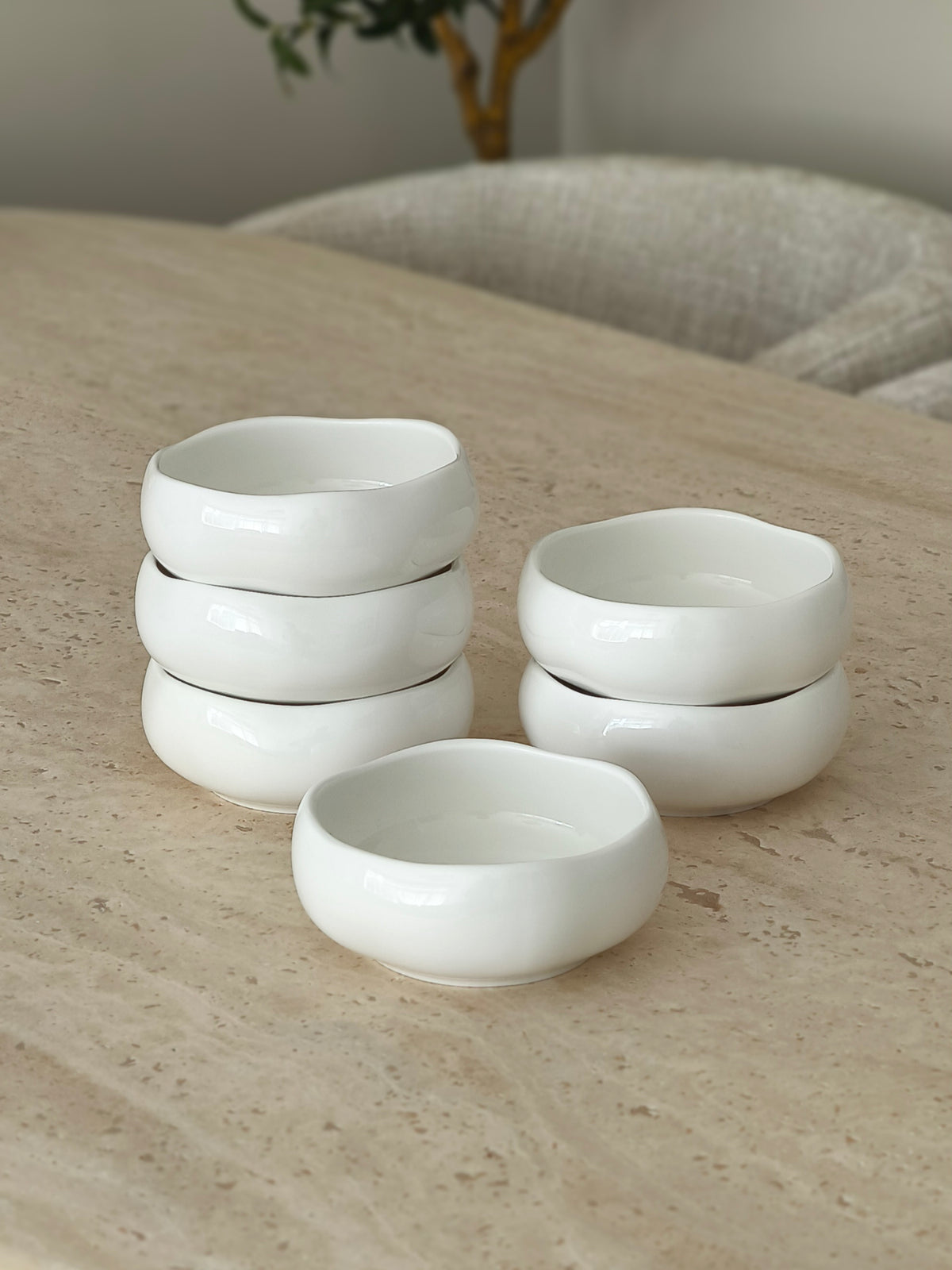 Diva soepkommen wit | 6 stuks | 13 cm